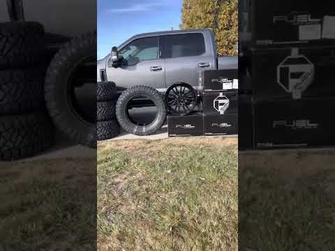 38” Nitto Ridge Grapplers and 22” Fuel Clash Wheels 2021 F250!