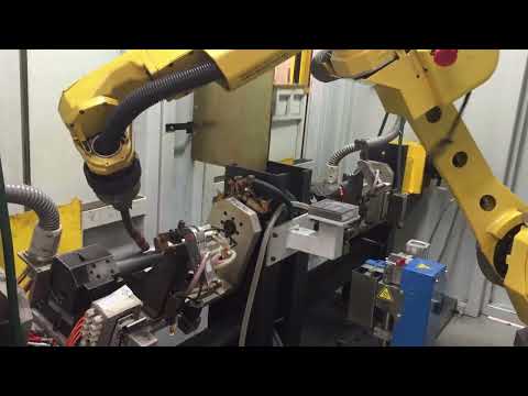 DMS Industrial Cabina de Soldadura con Robot
