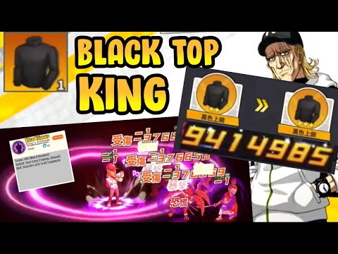 ULTRA ULTIMATE KING KEEPSAKE & COSTUME BLACK TOP  - One Punch Man The Strongest