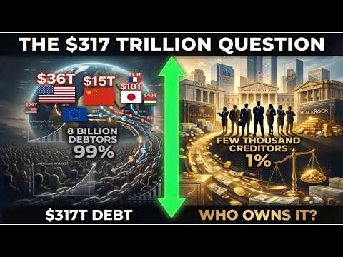 $317 Trillion in Global Debt: Who Is the Lender If Everyone Owes Money?