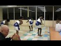 Yoruba Youth Cultural Dancers on stage