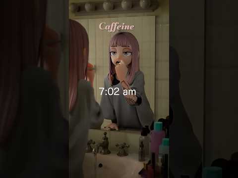 Caffeine - Original Short Animation #blender #3danimation #comedy #coffee