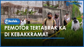 Berita Solo Hari Ini: Pemotor Tertabrak KA Argo Wilis di Perlintasan Tak Berpalang di Kebakkramat