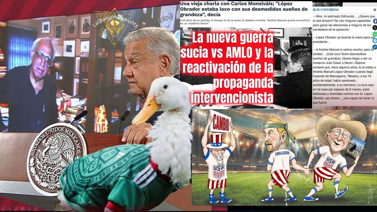💥La nueva guerra sucia vs AMLO y la reactivación de la propaganda intervencionista