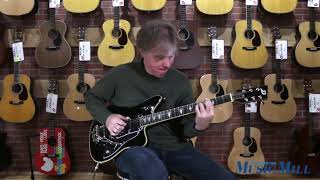 Video thumbnail for Duesenberg Paloma Guitar Black - DEMO by Manchester Music Mill