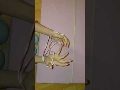 Fadenspiel Stirnband