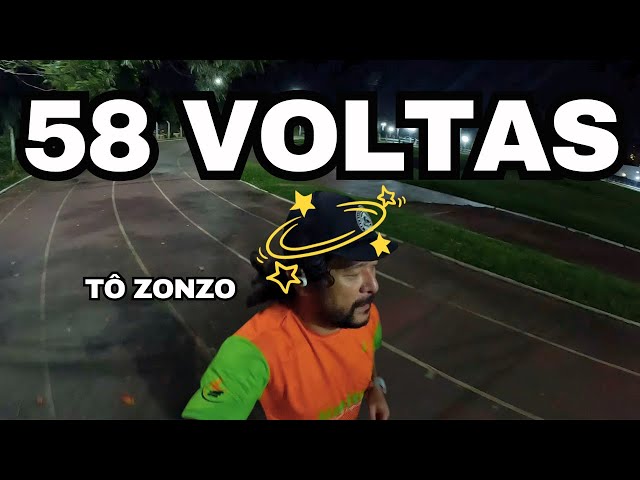 Tem que ter cabeça pra fazer longão na pista de atletismo