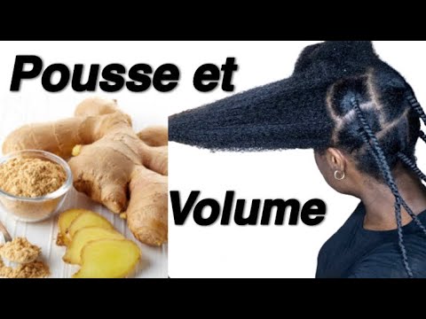 NATURAL HAIR: Ginger macerate for GROWTH