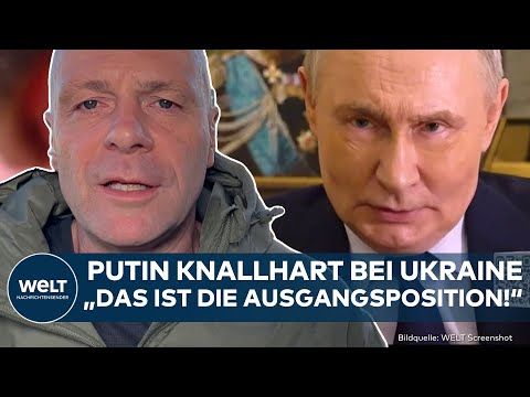 KRIEG IN UKRAINE: Vor Telefonat mit Trump! Putin nennt Plan von Russland für die Ukraine