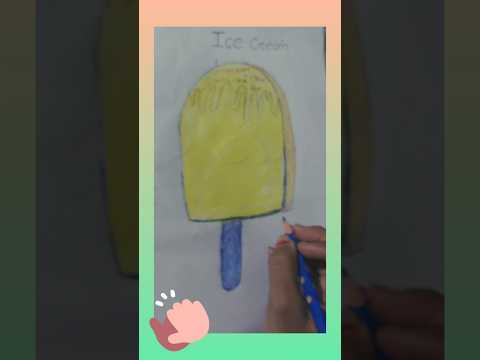 draw an ice cream #shorts #short feed #ytshorts #Archita's drawing