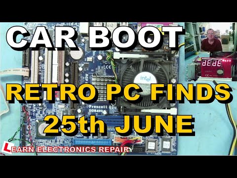 Learn Electronics Repair 6 CAR BOOTY 22 MARCH 2021