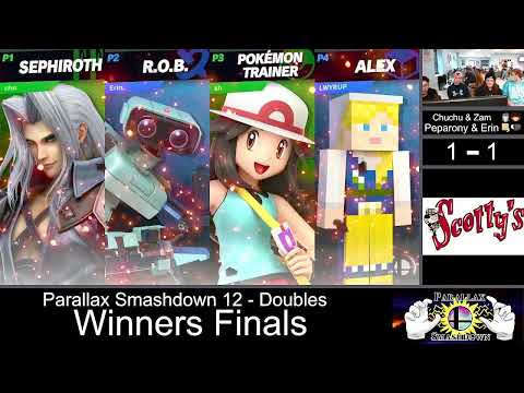 Chuchu/Zam vs Erin/Peparony - Ultimate Doubles Winners Finals: Parallax Smashdown 12