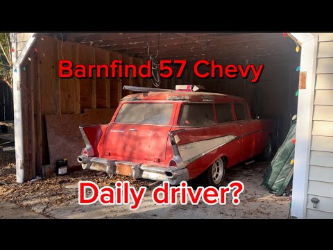 Barn find 57 turned into my daily driver.