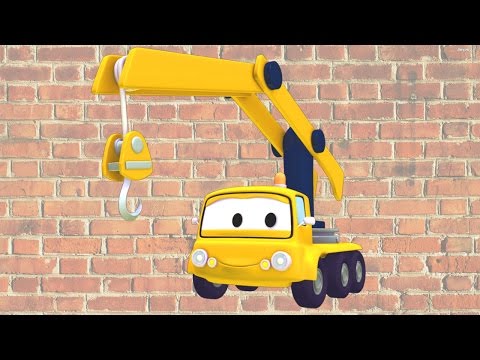 Charlie the Crane and friends in Car City: Tom the Tow Truck, the Car Patrol - Trucks cartoons