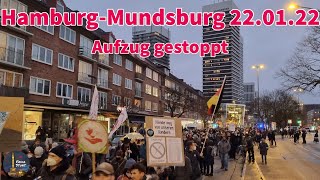 Demo Hamburg-Mundsburg 22.1.22
