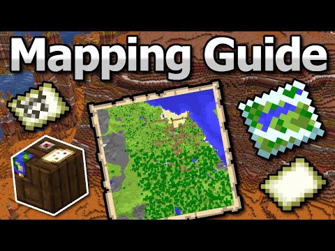 Minecraft 1.20 Map & Cartography Table Guide | Mega Map, Scaling, Copying Locking & More!
