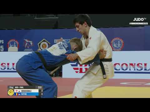 Mate BERUASHVILI VS Ioan DZITAC European Judo Championships U23 | Gold medal contest -73 kg