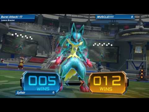Burst Attack! 17 - Losers Semis: Zyflair (Lucario) vs TheMuscle (Machamp)