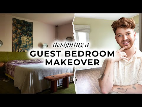 GUEST BEDROOM MAKEOVER ✨ Designing, Shopping & Mood-boarding!