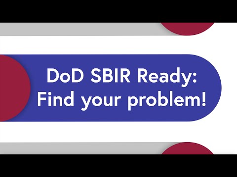 Idella's Ideas, Ep. 20 – DoD SBIR Ready: Find your problem!