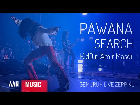 Pawana Gemuruh Amir Masdi Search KidDin Live Zepp KL (4k)