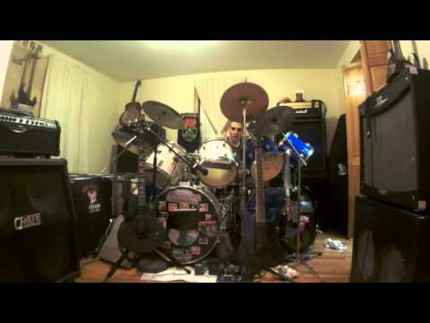 nasty habits-drum cover-bruce bartlett-off his recorded 1988 release in 1990-