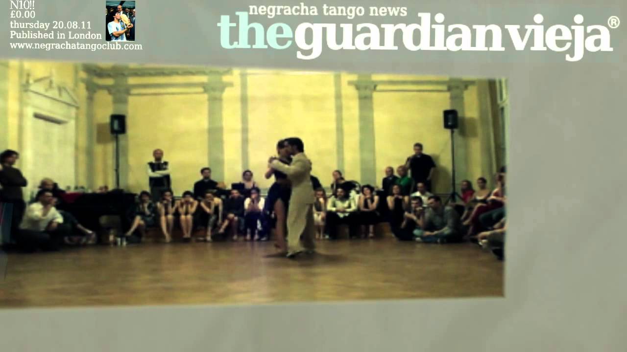 THE GUARDIAN VIEJA N10. Negracha Tango news feautirng Stefania COLINA and Juan CARRARA