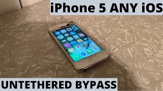 How To Bypass iCloud Activation Lock on Your iPhone 5! (FULLY UNTETHERED ANY iOS)