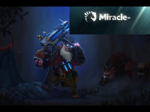 Miracle - Dota 2 Sniper Mid Rank MMR Pro Gameplay Liquid