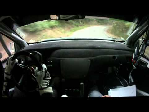 Cameracar Rally del Tartufo 2015 Mussa Bruzzese Lancer Evo IX R4 1°di classe   PS 9