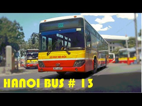 Wheels On The Bus | Hanoi Bus No 13 - Xe Ô tô Buýt Hà Nội Số 13 - Popular Nursery Rhyme by HT BabyTV Video
