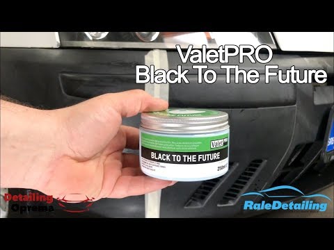 ValetPro Black to the Future консервант-восстановитель пластика 250 мл - фото 1 - id-p2070455564