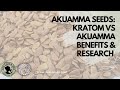 Akuamma Seeds Kratom Vs Akuamma Benefits Research