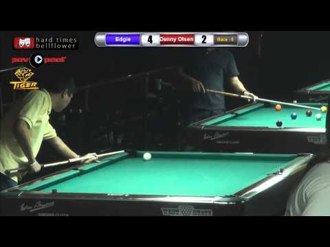 Hard Times 9 Ball - Olsen/Edgie and Hemmah/Garcia - March 2015