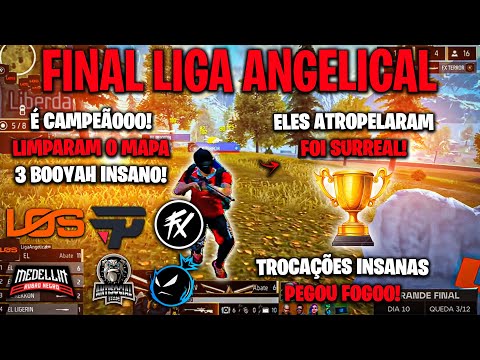🔥É CAMPEÃOO🏆DOLLARS FAZ O P FLUXO FLA ANTI STD😱ATROPELO HISTÓRICO na FINAL da LIGA ANGELICAL!