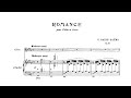 Saint-Saëns: Romance, Op. 37 (Sir James Galway)