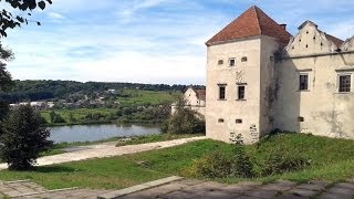 preview picture of video 'Castles of Ukraine - Svirzh 1482 year.'