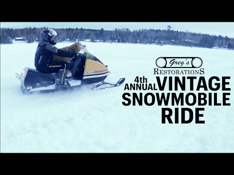 Vintage Snowmobile Ride 2023!