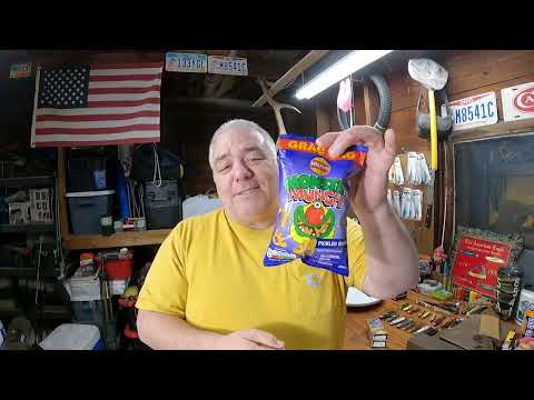 Eating Monster Munch for the first time