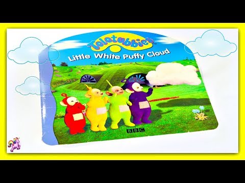 TELETUBBIES "LITTLE WHITE PUFFY CLOUD" - Read Aloud - Storybook for kids, children