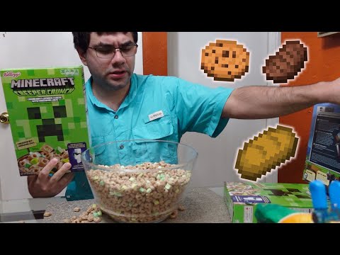john roblox eating a pound of minecraft cereal
