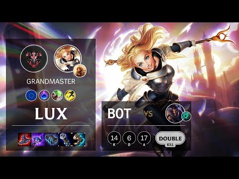 Lux Bot vs Draven - EUNE Grandmaster Patch 10.9