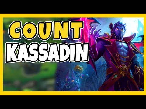 COUNT KASSADIN SKIN SPOTLIGHT! KASSADIN'S COOLEST SKIN! - League of Legends