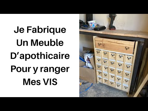 un meuble D'apothicaire pour Mes VIS