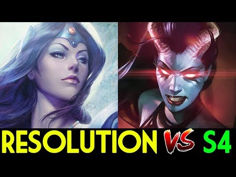 Resolution [Mirana] vs S4 [Queen of Pain] Dota 2 - Show Me Your Skills