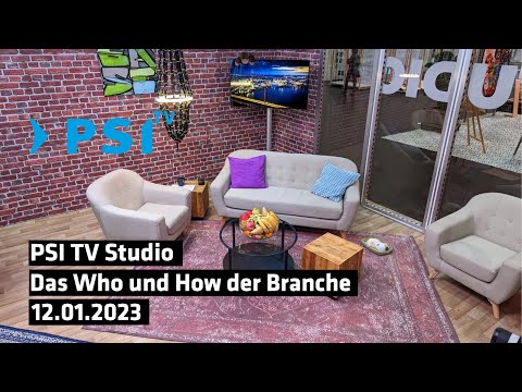 PSI TV Studio Tag 3 l Das Who und How der Branche l 12.01.2023