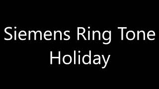Download lagu Siemens ringtone - Holiday mp3