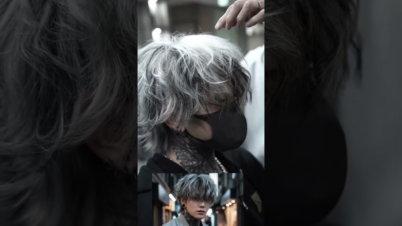 #メンズウルフ #ホワイトカラー