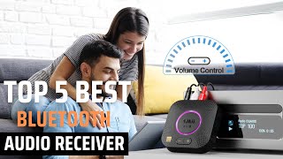 TOP 5 BEST BLUETOOTH AUDIO RECEIVER in 2025 | STOP WASTING MONEY!