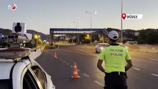 474 Sürücüye Hızdan Ceza Kesildi